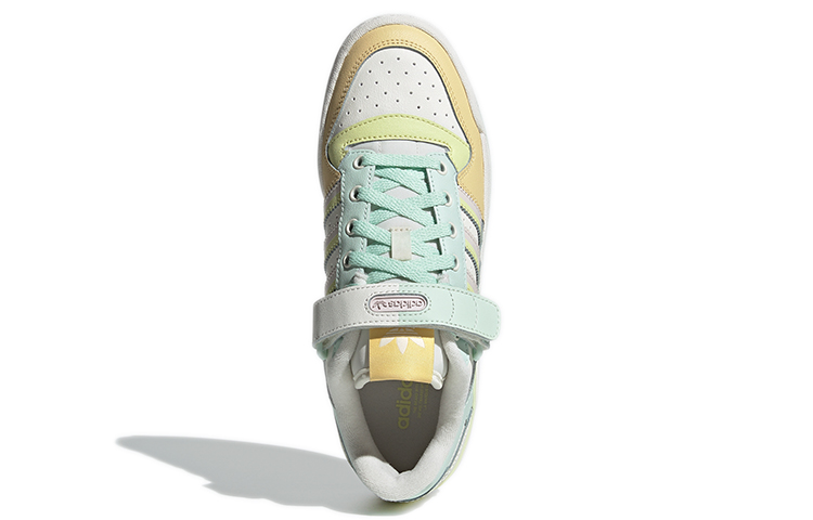 Женские кеды adidas Forum Low (бело-синие) — фото 5