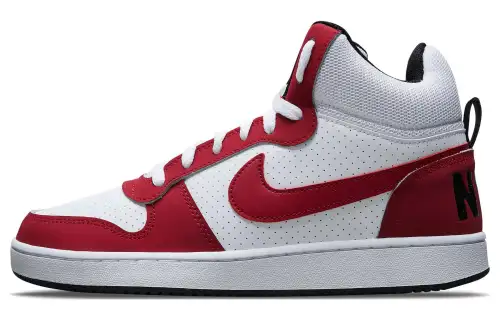Nike Court Borough Mid 'White Gym Red'