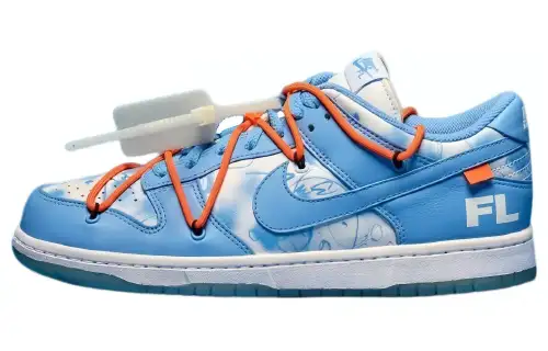 Nike X Off White Dunk Low 'Futura UNC'