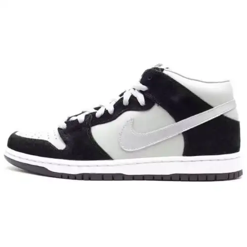 Nike Sb Dunk Mid Black Silver