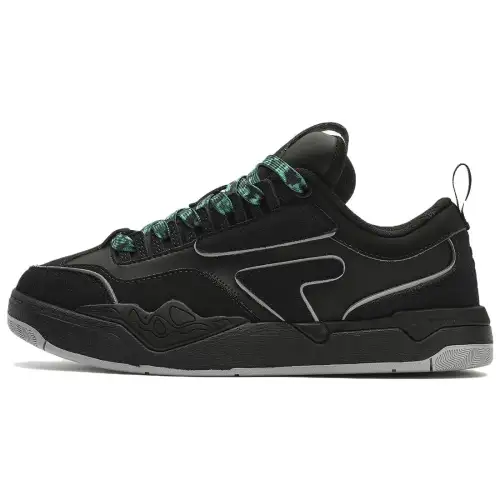 FILA FUSION Nollie X Beams Sneakers 'Black Green' Women's