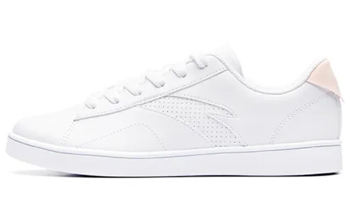 ANTA Skateboard Shoes Women's Low Top White/Pink