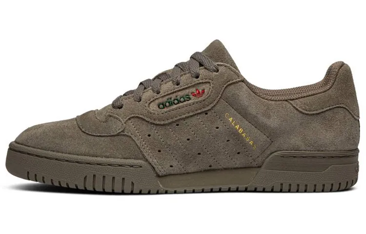Adidas Originals Yeezy Powerphase Brown 'Simple Brown' Casual Skateboard Shoes Unisex
