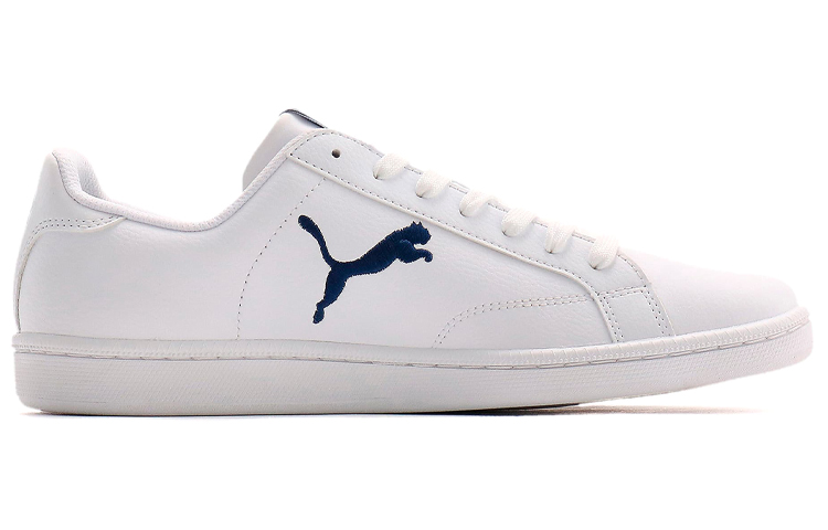 Кеды PUMA Smash Cat L (бело-синие) — фото 2