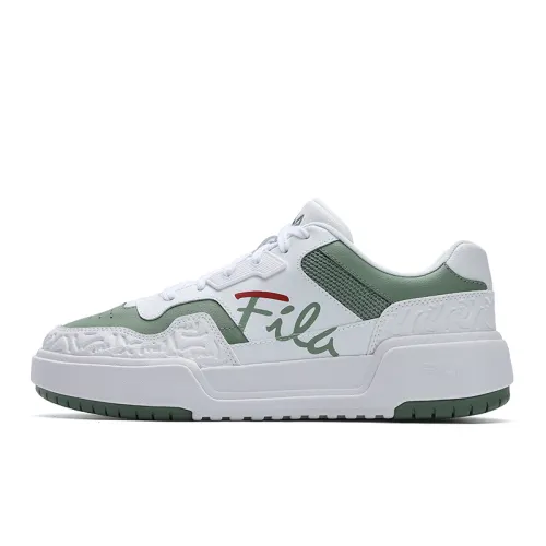 FILA CAMPUS Square Shoes Cushioning, Wear Resistant Low top Skateboard Shoes Men's Green