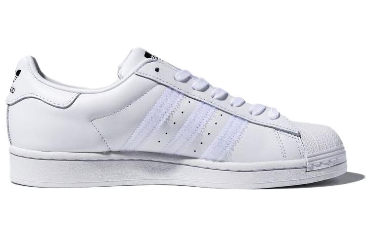 Кеды adidas Originals Superstar (бело-серый) — Белый / серый — фото 2
