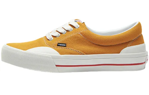 Vision Street Wear Skate Pro CVO Cushioning Lightweight Low top Skateboard Shoes Unisex Yellow