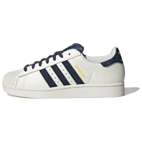 Adidas Originals Superstar 2 Low top Skateboard Shoes Unisex White Blue