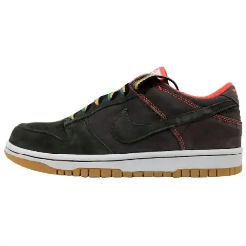 Nike Dunk Low Newsprint/Dark Army Gum Light Brown Women's