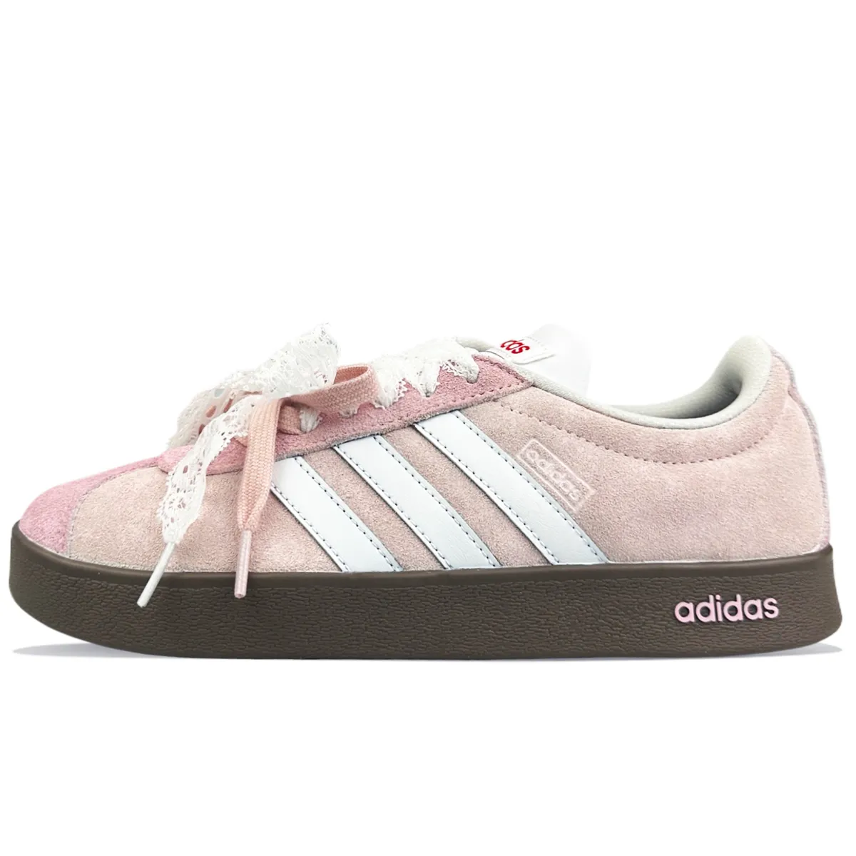 Adidas BNK Sweet Style Lace Leather Cushioning Abrasion Resistant Cushioning, Wear Resistant Low top Skateboard Shoes