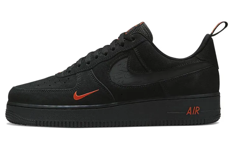 Nike Air Force 1 Low '07 LV8 'Multi Swoosh Black Crimson'