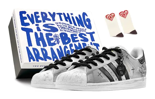Adidas Originals Superstar Back To School Season, Preppy Streetwear, Black Citrus Slip Resistant Abrasion Resistant