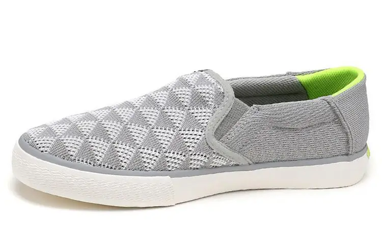 Li Ning Comfortable Slip Resistant, Lightweight, And Breathable Low top Skateboard Shoes Men's White Gray