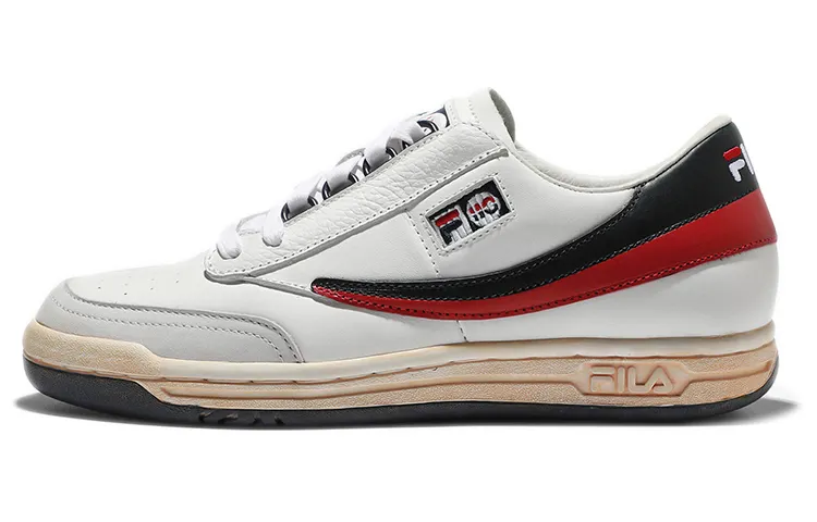 FILA FX 2 Slip Resistant Abrasion Resistant Low top Skateboard Shoes Men's White Red