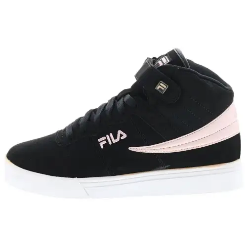 FILA Vulc 13 Cushioning, Wear Resistant Mid top Skateboard Shoes Women's Black