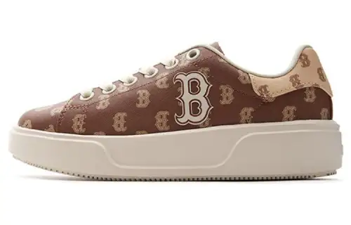 MLB Chunky Classic Low top Skateboard Shoes Unisex Dark Brown