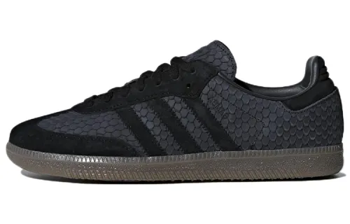Adidas Originals Samba OG Abrasion Resistant Low top Skateboard Shoes Women's Black