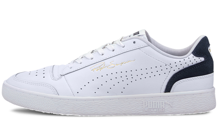 Кеды PUMA Ralph Sampson Lo (бело-синие)