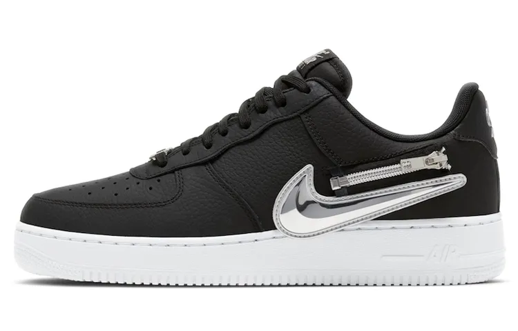 Nike Air Force 1 Low Zip Swoosh Black