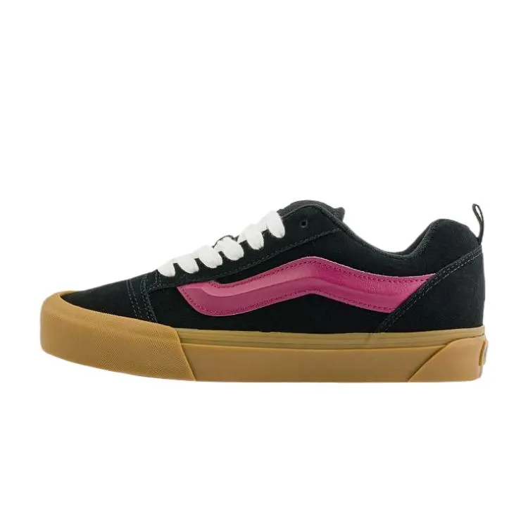 Vans Knu Skool Abrasion Resistant Low top Skateboard Shoes Unisex Black