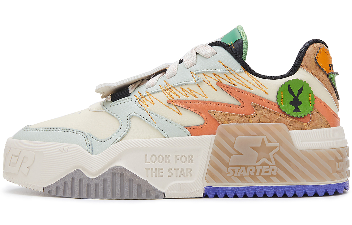 Looney Tunes x STARTER Bugs Bunny Sound Wave VOL Collection Low top Skateboard Shoes Men's Multicolor
