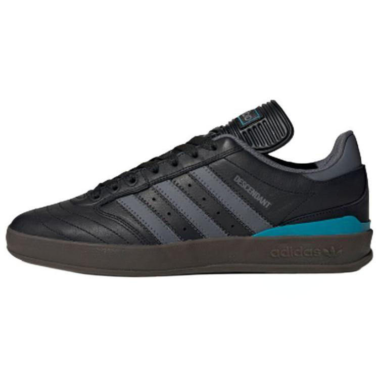 Мужские кеды adidas originals CRUSTAR (черно-серые) — фото 1