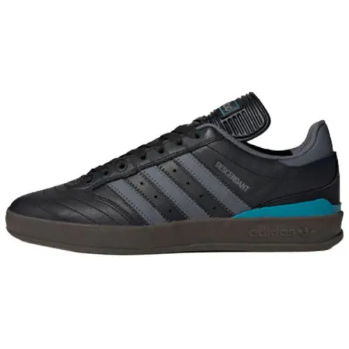 Adidas Originals Crustar Retro Low Tops Casual Skateboarding Shoes Black Gray 'Black Blue'