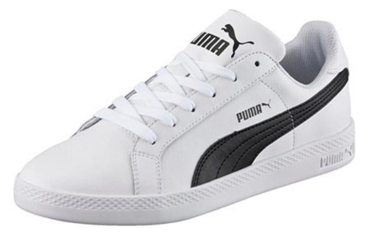 Женские кеды PUMA Smash (бело-черные) — фото 2