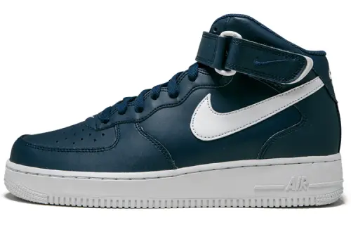 Nike Air Force 1 Mid Midnight Navy White