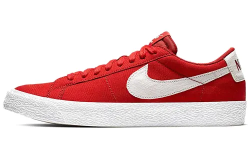 Nike Sb Skateboard Blazer Zoom Low Cnvs 'Red White'