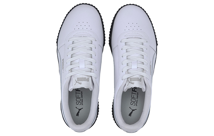 Женские кеды PUMA (бело-черные) — фото 4