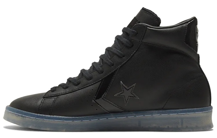Pro Leather Converse High 'Black Ice - Black Clear'