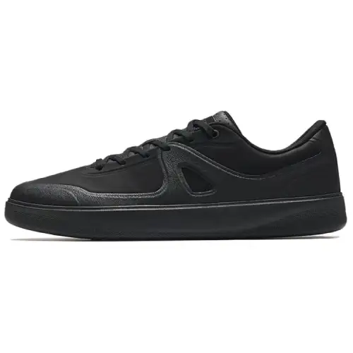 Anta Abrasion Resistant Cushioning Coverage Abrasion Resistant Cushioning Coverage Low top Skateboard Shoes Men's Black