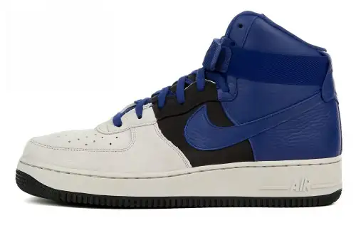 Nike Air Force 1 High '07 LV8 Pure Platinum Deep Royal Blue