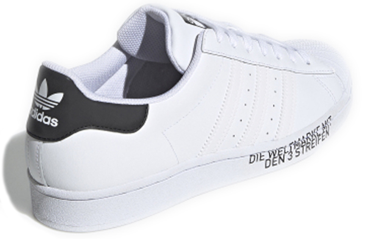 Кеды adidas originals SUPERSTAR (белые) — Белый / чёрный — фото 3