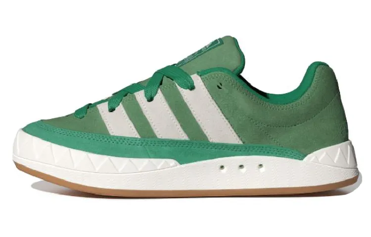 Adidas Originals Adimatic leather lace-up sneakers