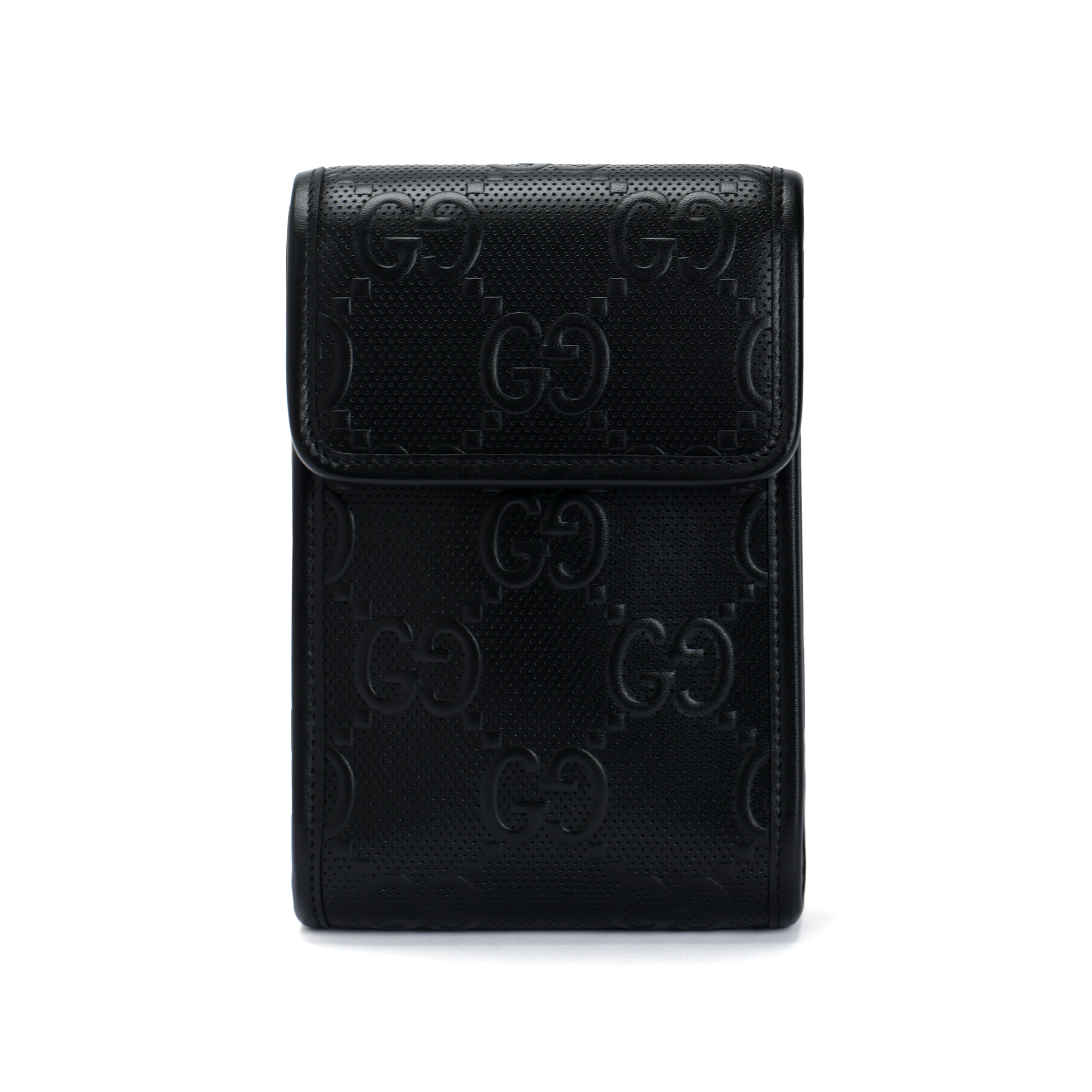 Сумка Gucci GG Embossed Leather (черная)