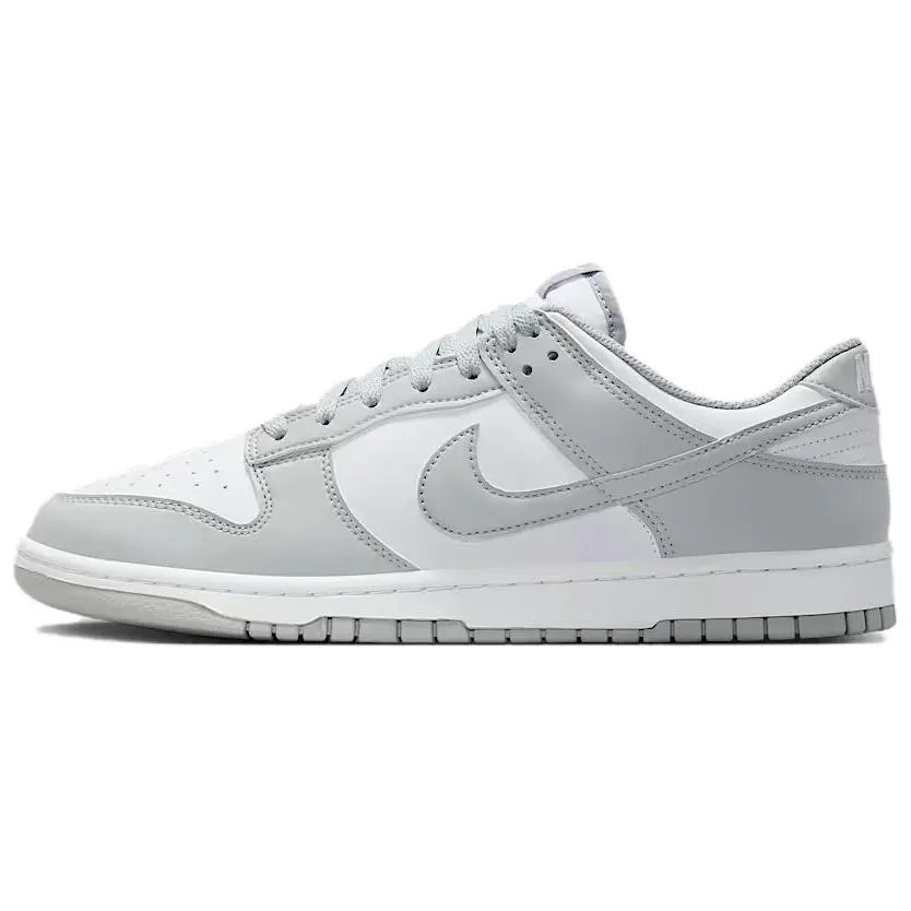 Nike Dunk Cushioning Low top Skateboard Shoes Men's White