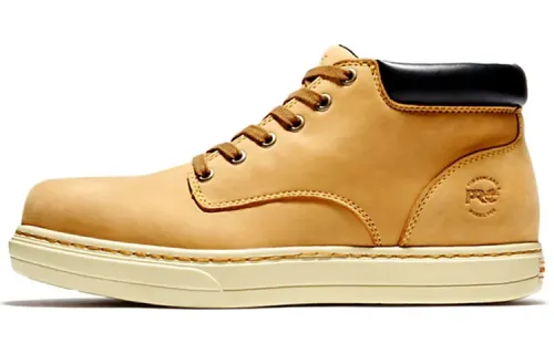 Timberland Skateboard Shoes Men's Mid Top Earth Yellow