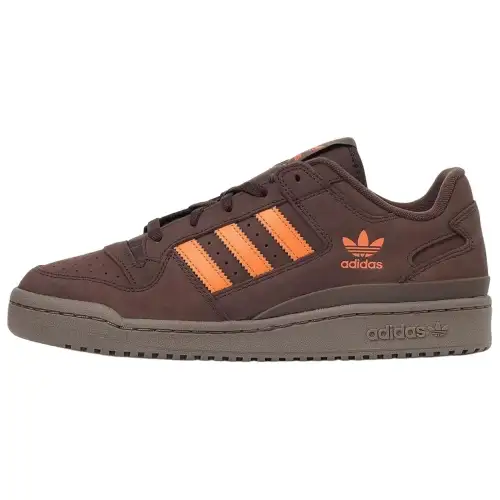Adidas Originals FORUM Abrasion Resistant Low top Skateboard Shoes Unisex Brown