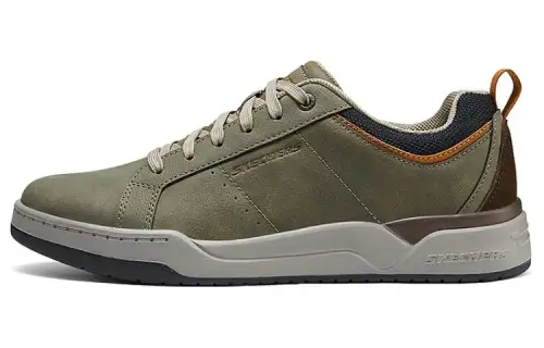 Skechers Low top Skateboard Shoes Men's Olive Green