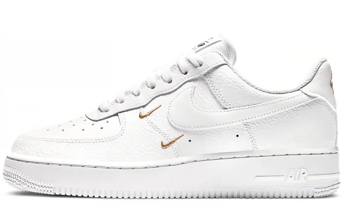 Nike Air Force 1 '07 Essential 'White Metallic Gold' Women's