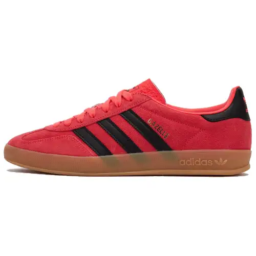 Gazelle Adidas Originals Indoor 'Lucid Red Black'