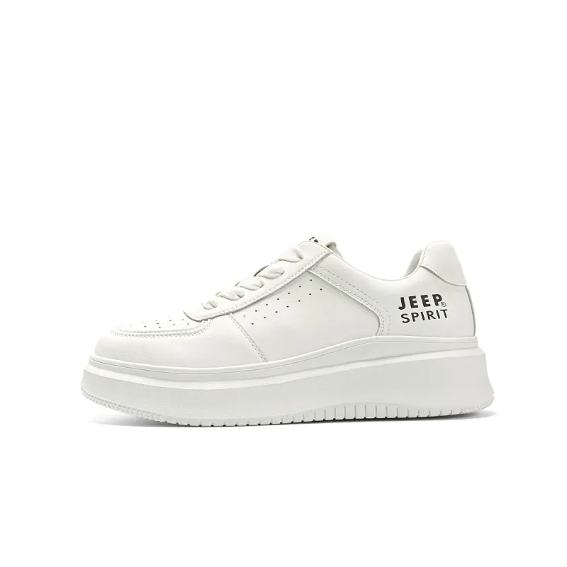 JEEP SPIRIT Low top Skateboard Shoes Women's White