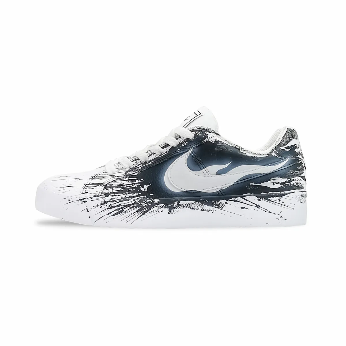 Nike Court Royale AC Tower Rabbit Low top Skateboard Shoes Unisex Black White