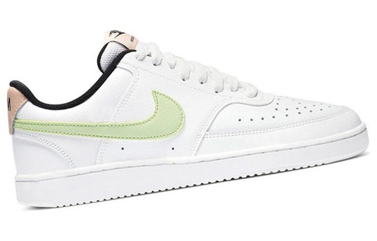 Женские кроссовки Nike Court Vision Low (бело-зеленые) — фото 2