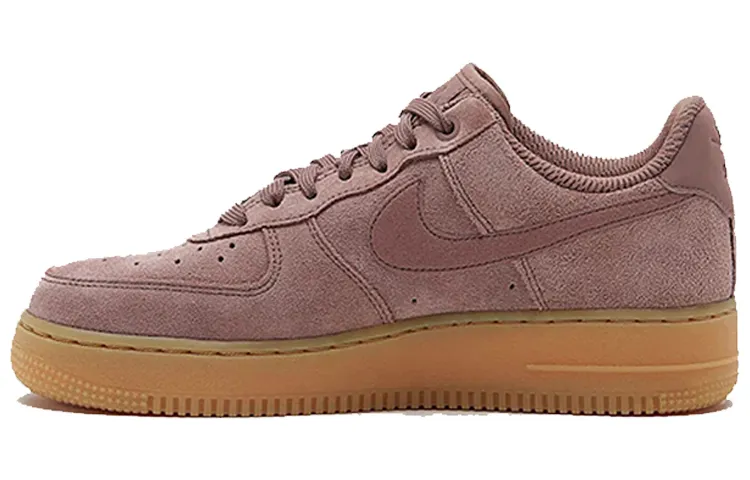 Nike Air Force 1 07 Slip Resistant Lightweight Non slip Lightweight Low top Skateboard Shoes Women's Pink Brown