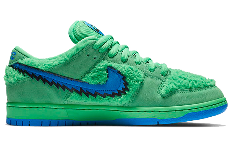 Кеды Nike Dunk SB Green Bear (сине-зеленая) — фото 2
