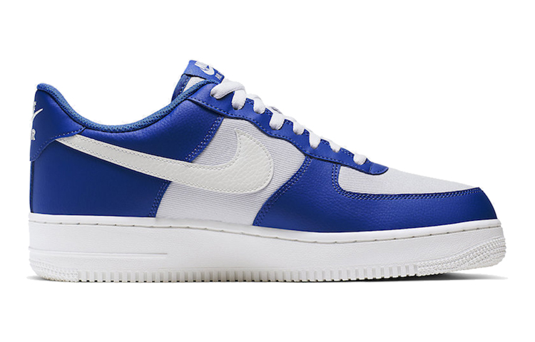 Мужские кроссовки Nike Air Force 1 Game Royal (серно-синий) — Серый / синий — фото 2