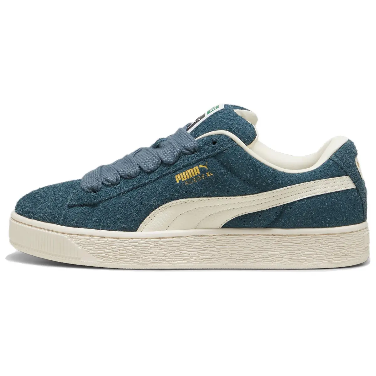 PUMA Suede Low top Skateboard Shoes Men's Dark Blue White